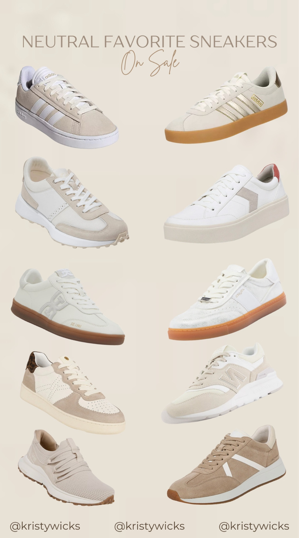 Neutral tones are so elegant and elevated! These sneakers make every look comfy and stylish 🤍

#LTKFitness #LTKShoeCrush #LTKFindsUnder100
