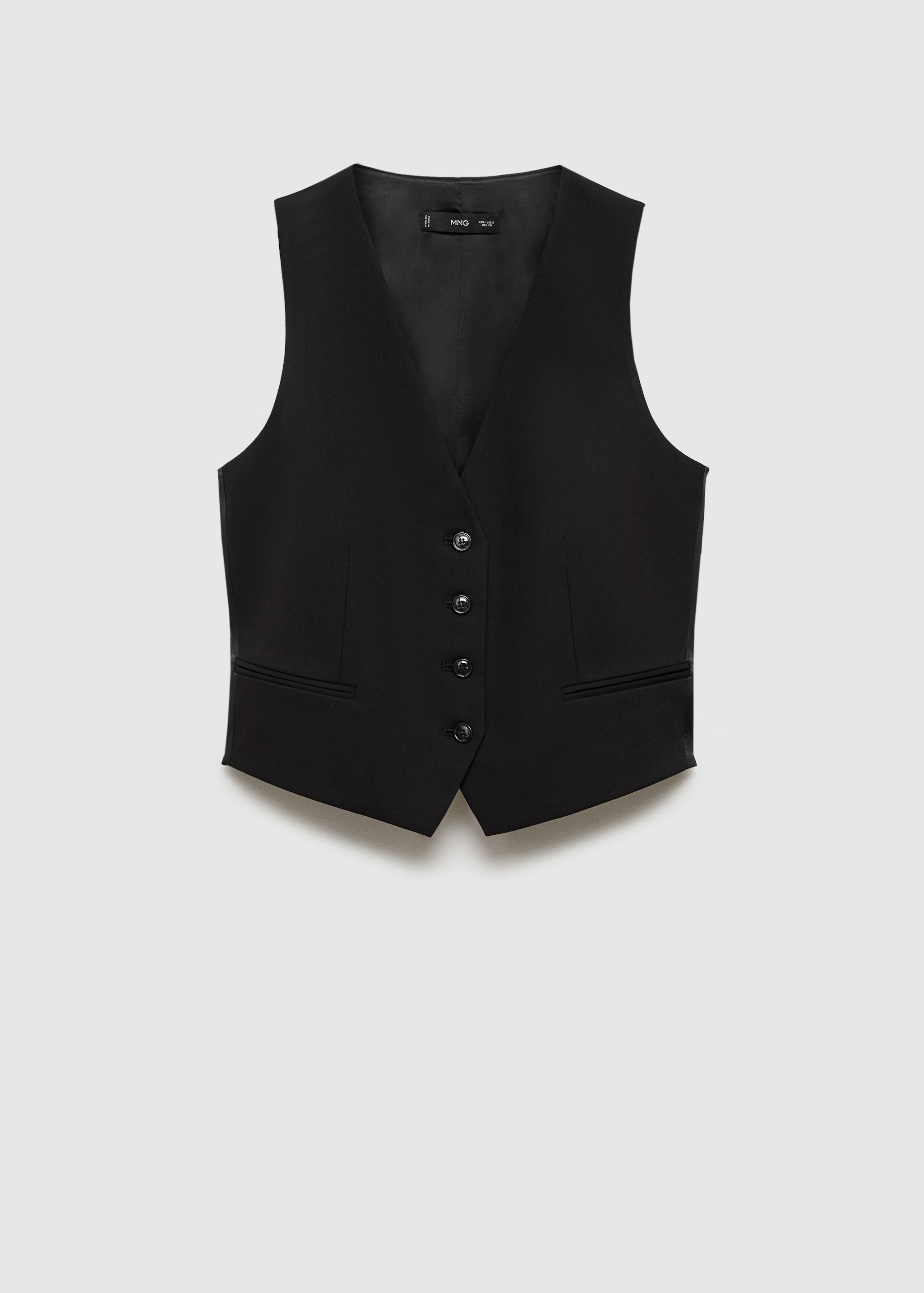 Suit vest with buttons - Women | MANGO USA | Mango (US/MX/AU)