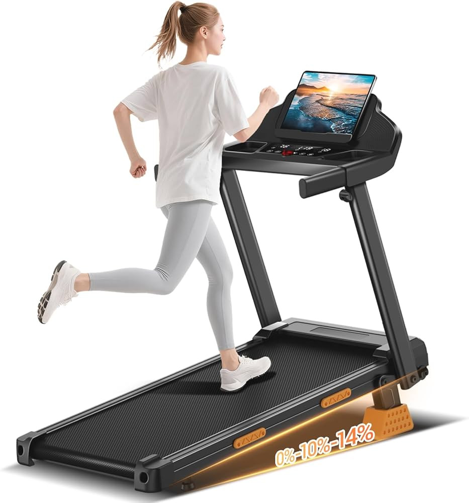 14% Treadmills for Home with Handle, 3 in 1 Portable Treadmill with Incline, Foldable Treadmills ... | Amazon (US)