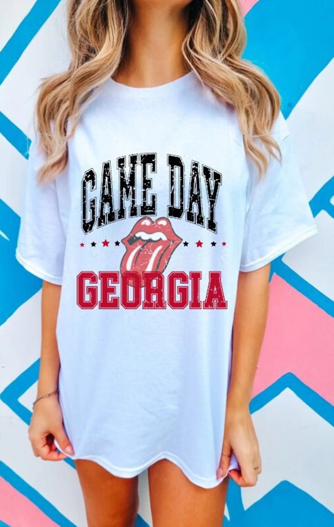 Comfort Colors Georgia Shirt Retro Georgia Shirt Game Day - Etsy | Etsy (US)