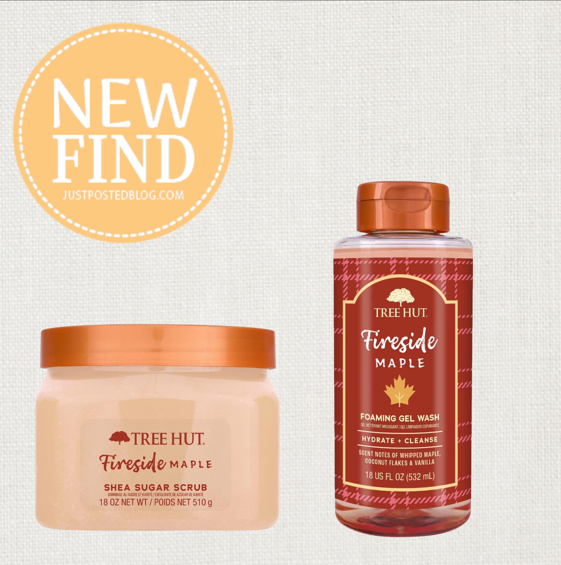 New fall scents from Tree hut!! 

 