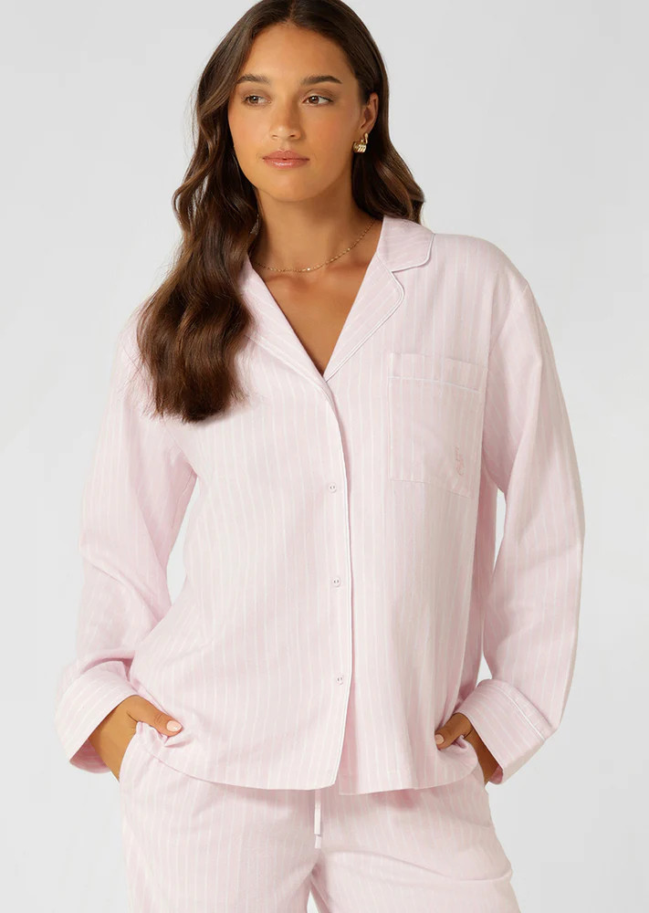 Flannel Lounge Shirt | Lorna Jane (US)