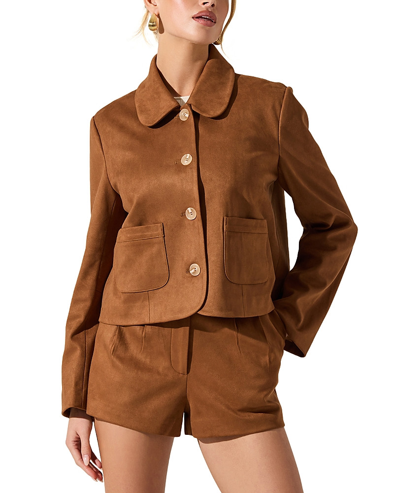 Astr the Label Jude Button Front Jacket | Bloomingdale's (US)