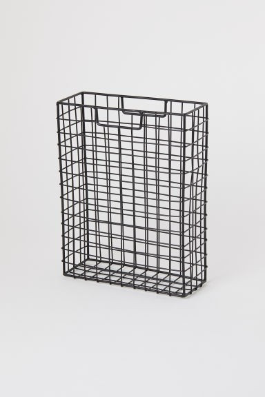 H & M - Metal Magazine Rack - Black | H&M (US + CA)