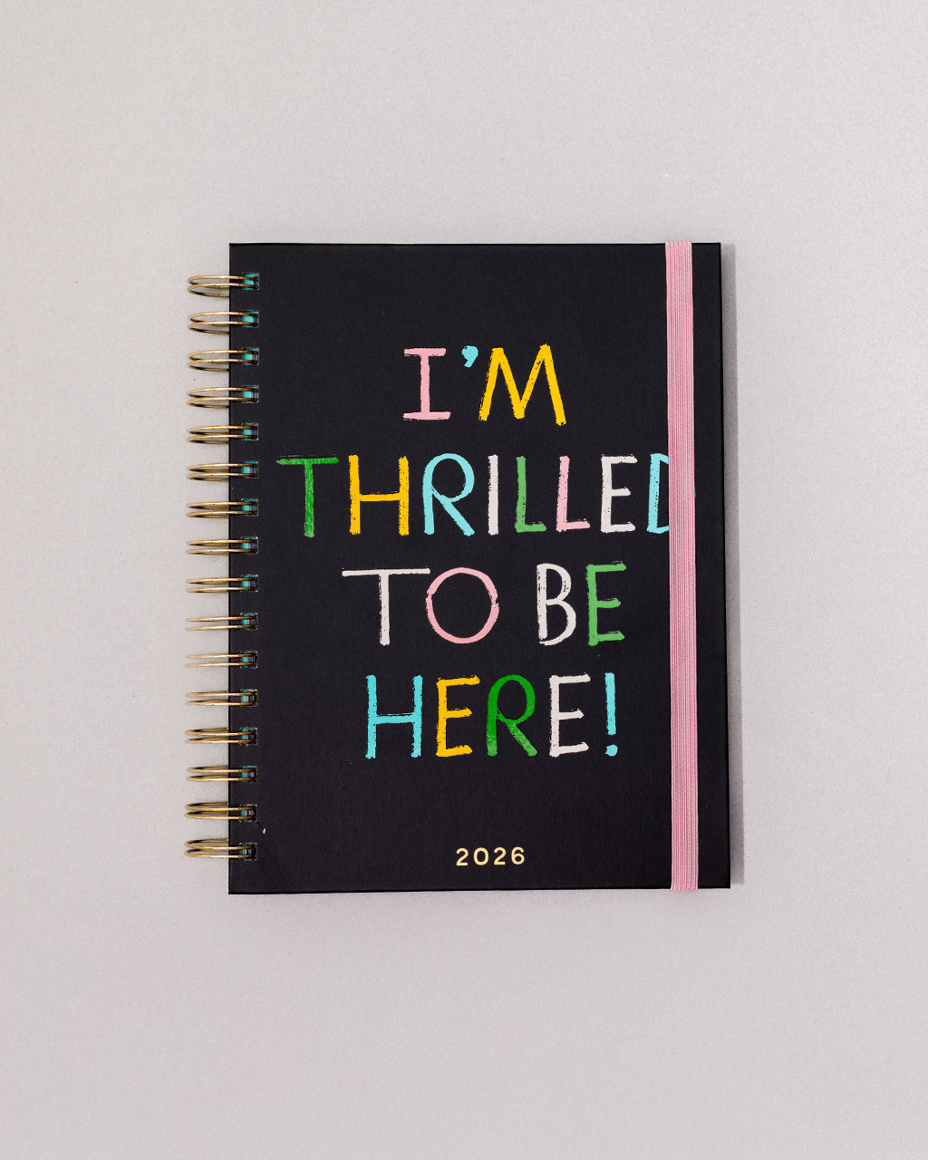 Medium 12-Month Annual Planner - Thrilled to Be Here | ban.do
