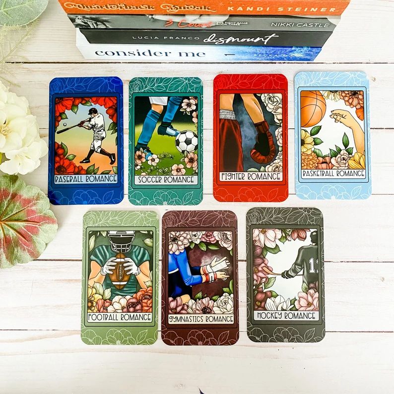 Choose Your Fate Vol. V / Reader Trope Tarot Cards / sports hockey soccer football fighter baseba... | Etsy (US)