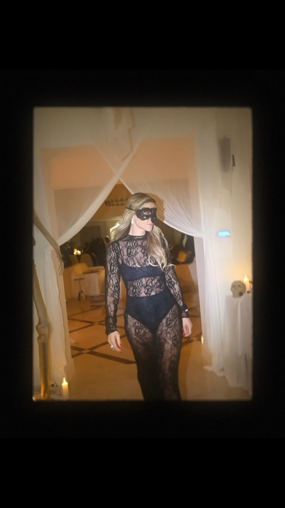 night at the masquerade ball