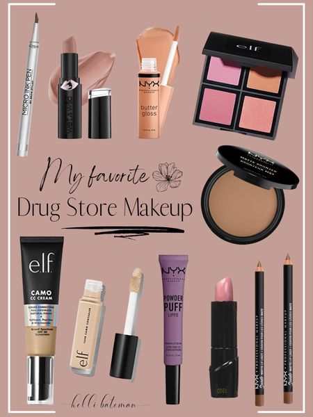 My Daily Makeup: 
Cc cream color: Medium 330 W 
Bronzer: Medium 
Concealer: Medium Warm 
I line my lips with the NYX brown eye pencil and then use the Skin-ny-Dipping matte lipstick as my base and top with the Wet n Wild ‘Will you be with me?’ color. 
I add the NYX ‘Fortune Cookie’ Butter Gloss to finish it off if I want a glossy look.
I love ELF blushes too.
The NYX powder Puff lip color is so good too!!

#LTKhome #LTKbeauty #LTKunder50