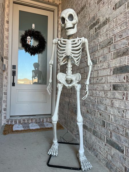5’6” skeleton from Target! He lights up + moves, too! 

#halloween #decor #skeleton #6footskeleton #target #targethome #seasonal

#LTKSeasonal #LTKhome #LTKHalloween