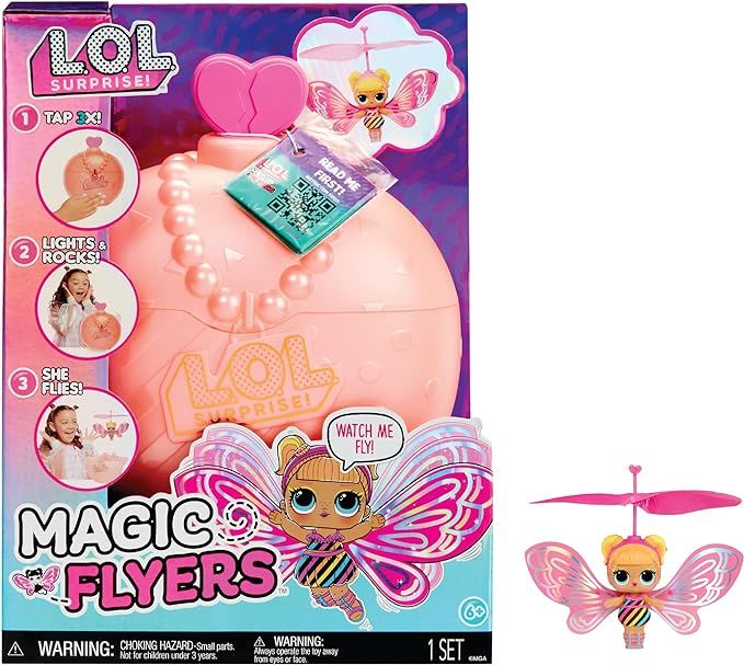 L.O.L. Surprise! Magic Flyers: Flutter Star- Hand Guided Flying Doll, Collectible Doll, Touch Bot... | Amazon (US)