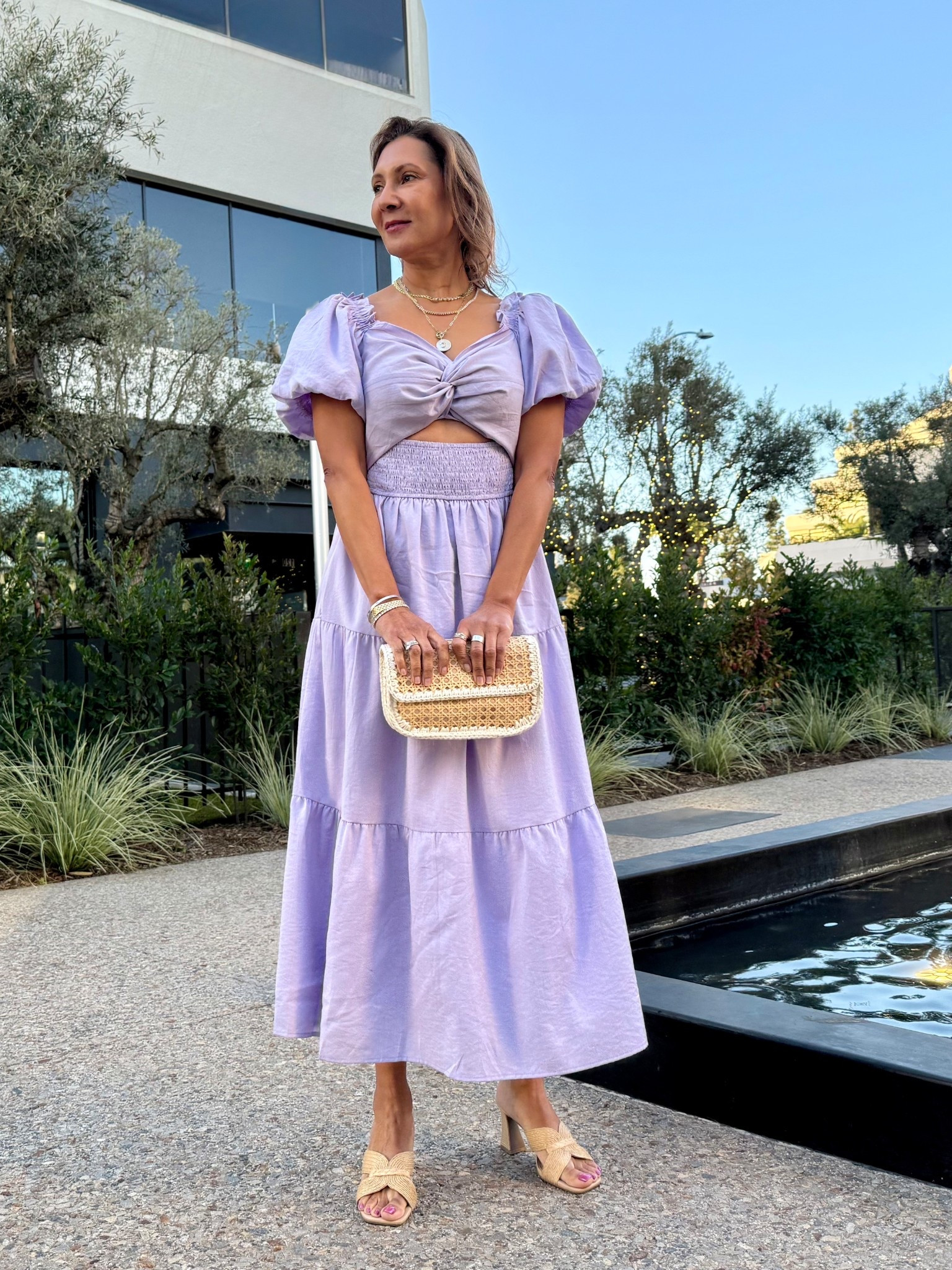 This spring dress is one of my favorite Amazon finds! It comes in 10 gorgeous colors and I feel so feminine and romantic in it!  The puff sleeves, cut out, and back smocking  are the details that make this dress perfect for any spring occasion. 
#LTKU
#LTKSaleAlert
#LTKmomlife



#LTKOver40 #LTKSeasonal #LTKTravel