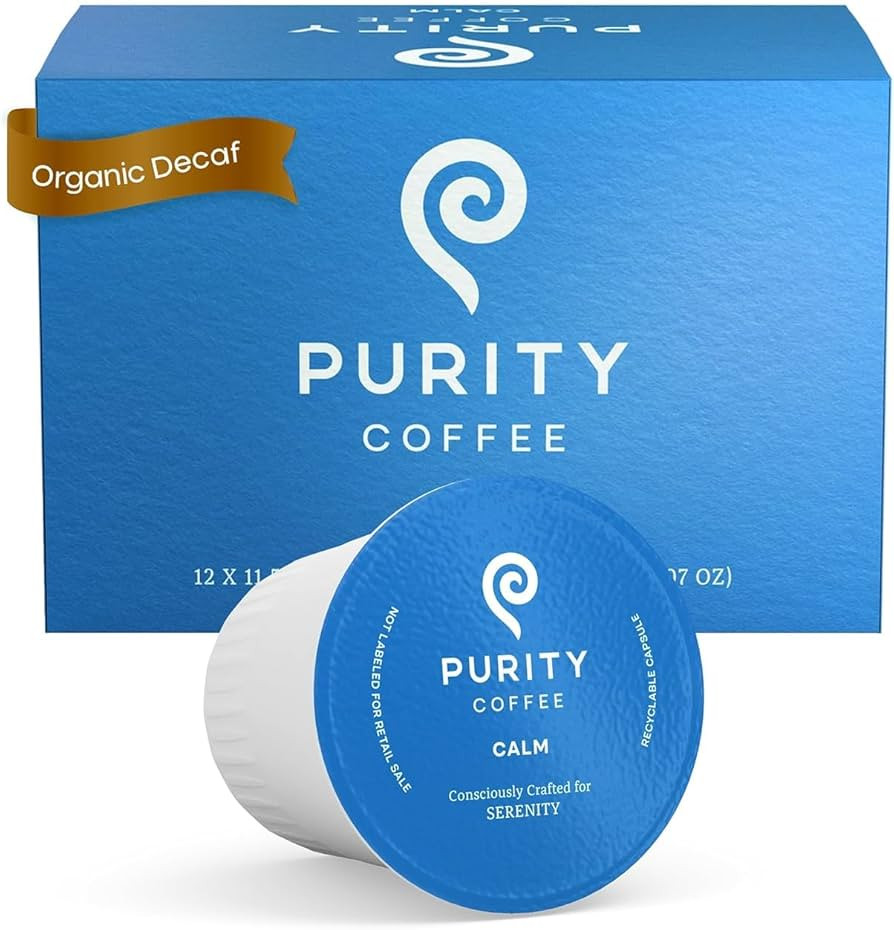Purity Coffee CALM Decaf Medium Roast Organic Coffee - USDA Certified Organic Specialty Grade Ara... | Amazon (US)