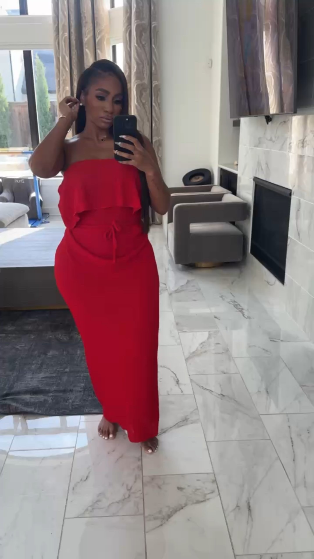 Red textured two piece set! Top can be tied multiple ways to fit your vibe!!

#LTKStyleTip #LTKFindsUnder100 #LTKFindsUnder50