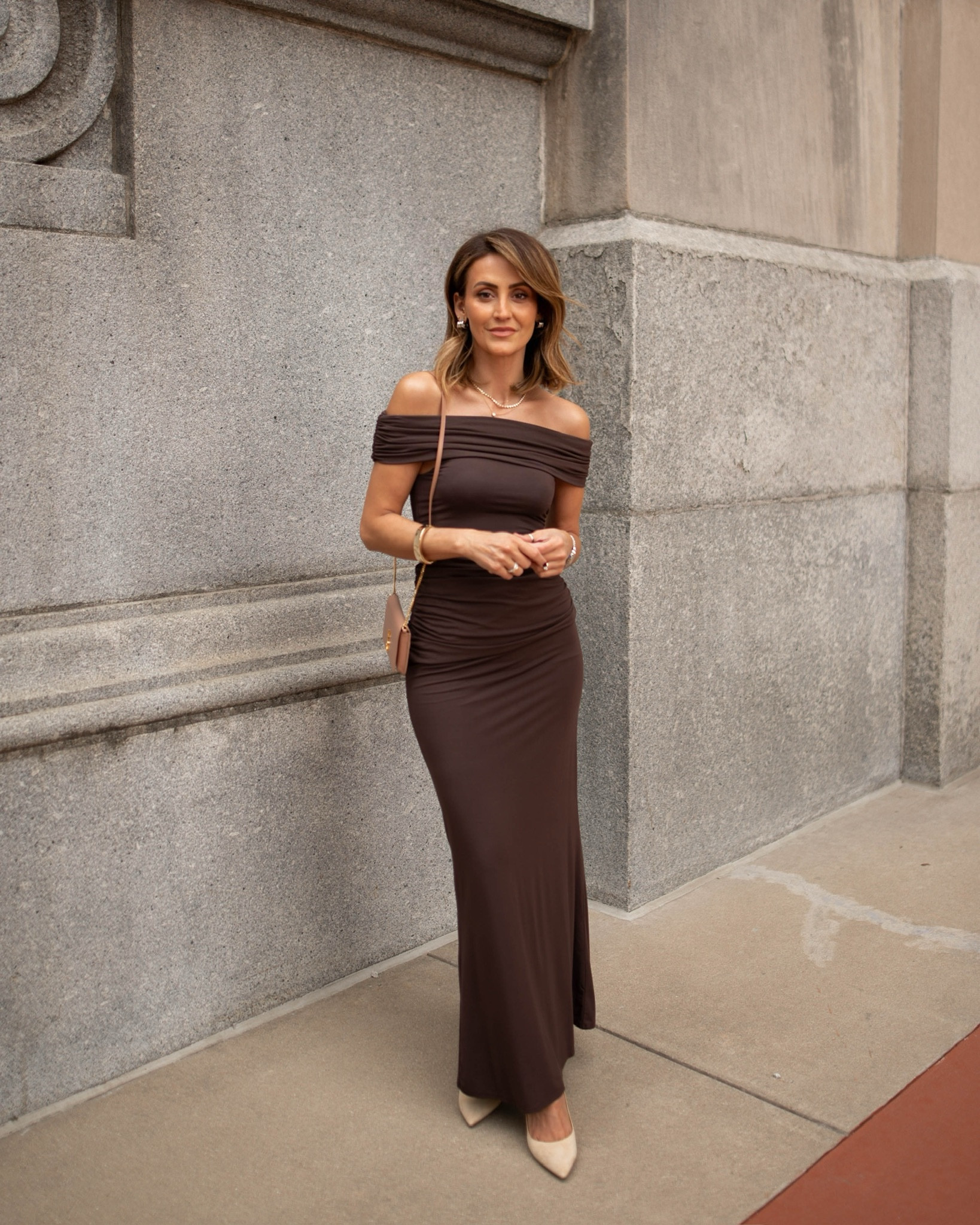 Can you believe this is a matching set? Looks so much like a dress! I love this, it’s the perfect fall color. Went with an XS in both pieces!

#LTKSeasonal #LTKWedding #LTKStyleTip