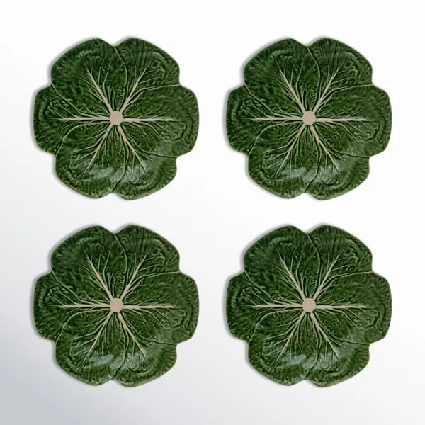 Bordallo Pinheiro Cabbage Dinner Plate (Set of 4) | Birch Lane