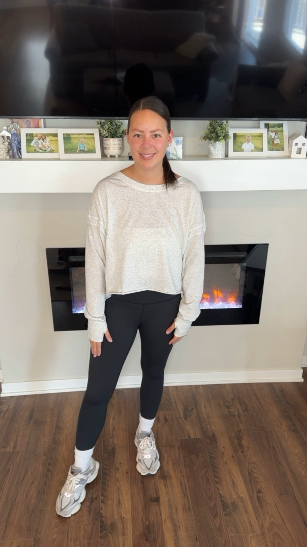 This cute workout top is perfect for all the things. I love the cut out back and thumb holes. It comes in multiple different colors. I am wearing my normal size medium. It is currently 10% off! 

#LTKSaleAlert #LTKActive #LTKShoeCrush