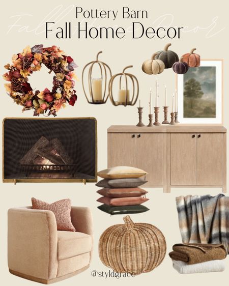 Pottery Barn Fall Home Decor 

Fall decor, fall living room decor, fall dining room decor

#LTKSeasonal #LTKhome