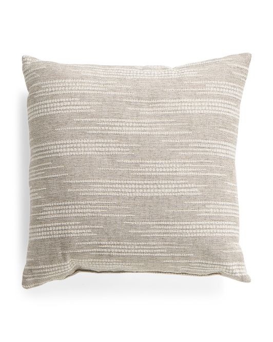 22x22 Textured Pillow | TJ Maxx
