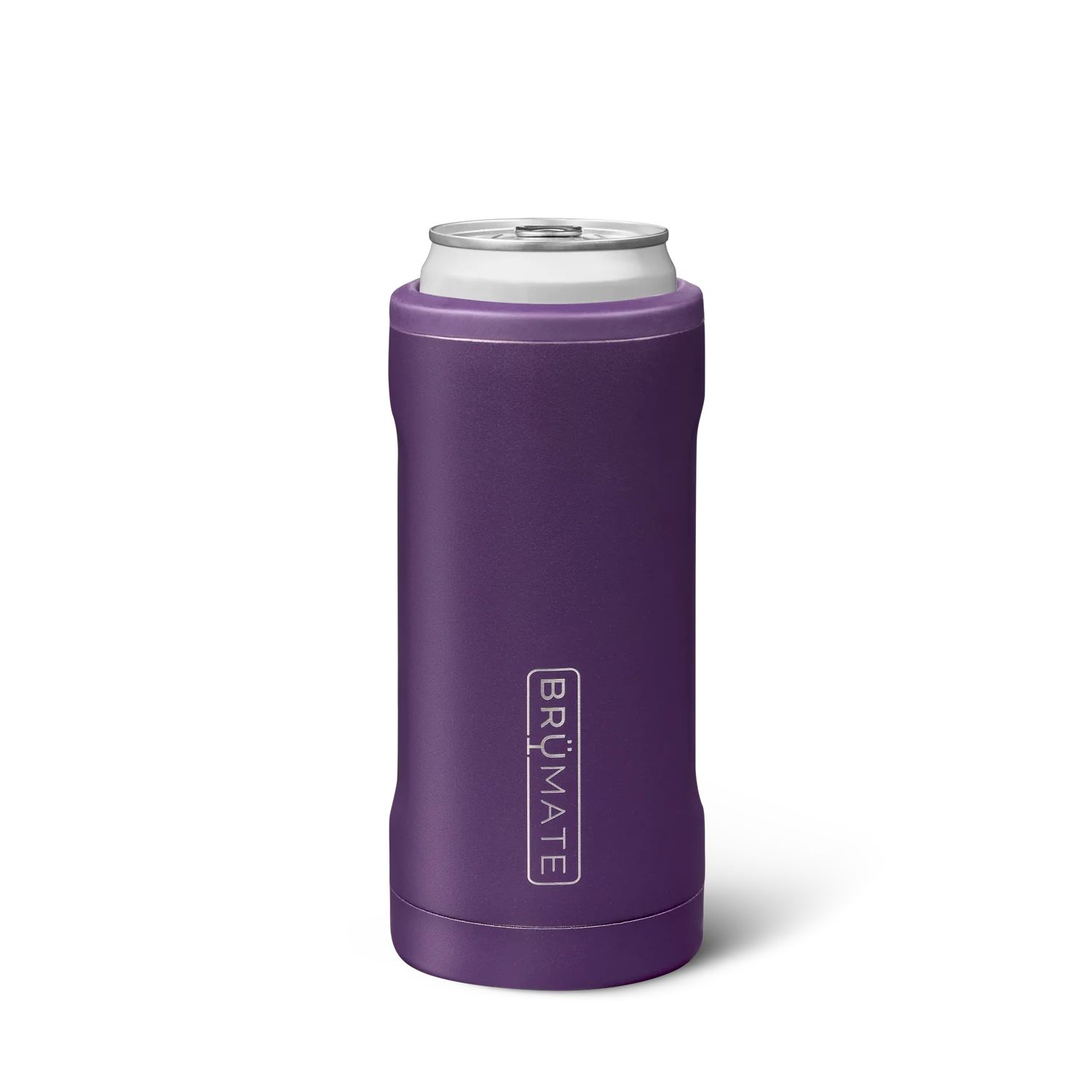 Hopsulator Slim Can Cooler (12oz) - Amethyst | BruMate