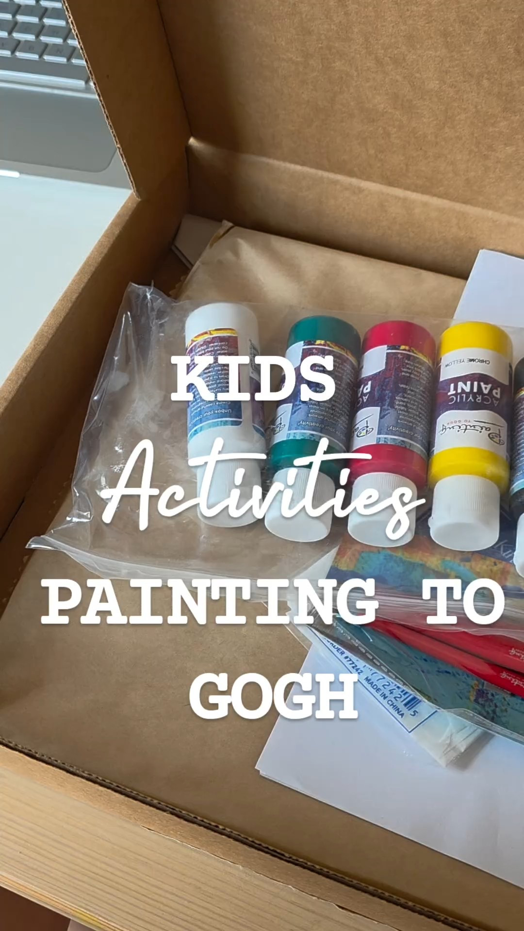 🎨 Fun activity unlocked! The @paintingtogogh Junior Artist Kit kept my little artist busy + happy 🖌️ ✨️ 

Everything comes included — high-quality supplies + a step-by-step video led by a real art instructor. The perfect activity to spark creativity, keep kids entertained, and make a masterpiece they’re proud of. 💛

Would your kids love this too? 👇

#kidsactıvıtıes #kidsactivityideas #CreativePlay #PaintingToGogh #lifeisemazing