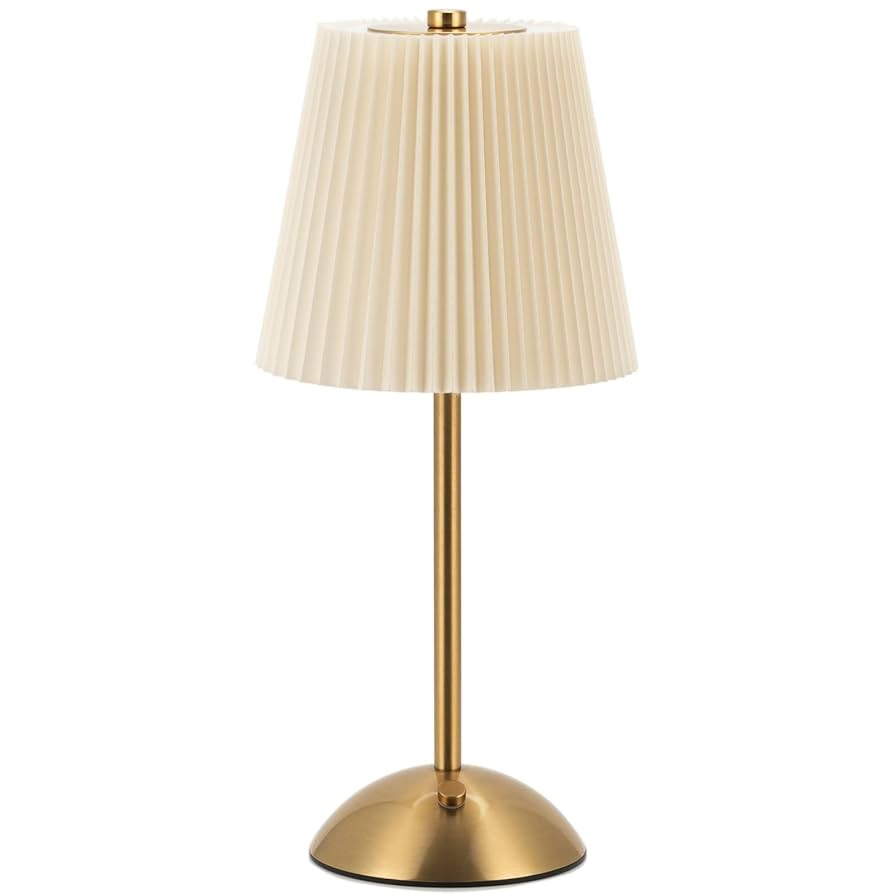 Cordless Rechargeable Table Lamp 3-Color Dimmable Touch Control, 3000mAh Battery Operated Portabl... | Amazon (US)