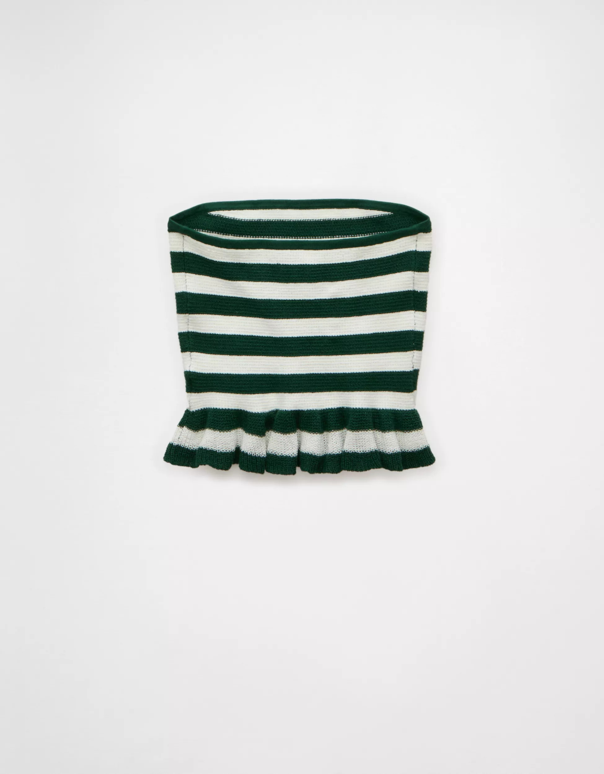 AE Cropped Peplum Sweater Tube Top | American Eagle Outfitters (US & CA)