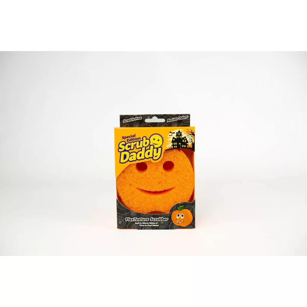 Scrub Daddy Orange Pumpkin FlexTexture Scrubber | Target