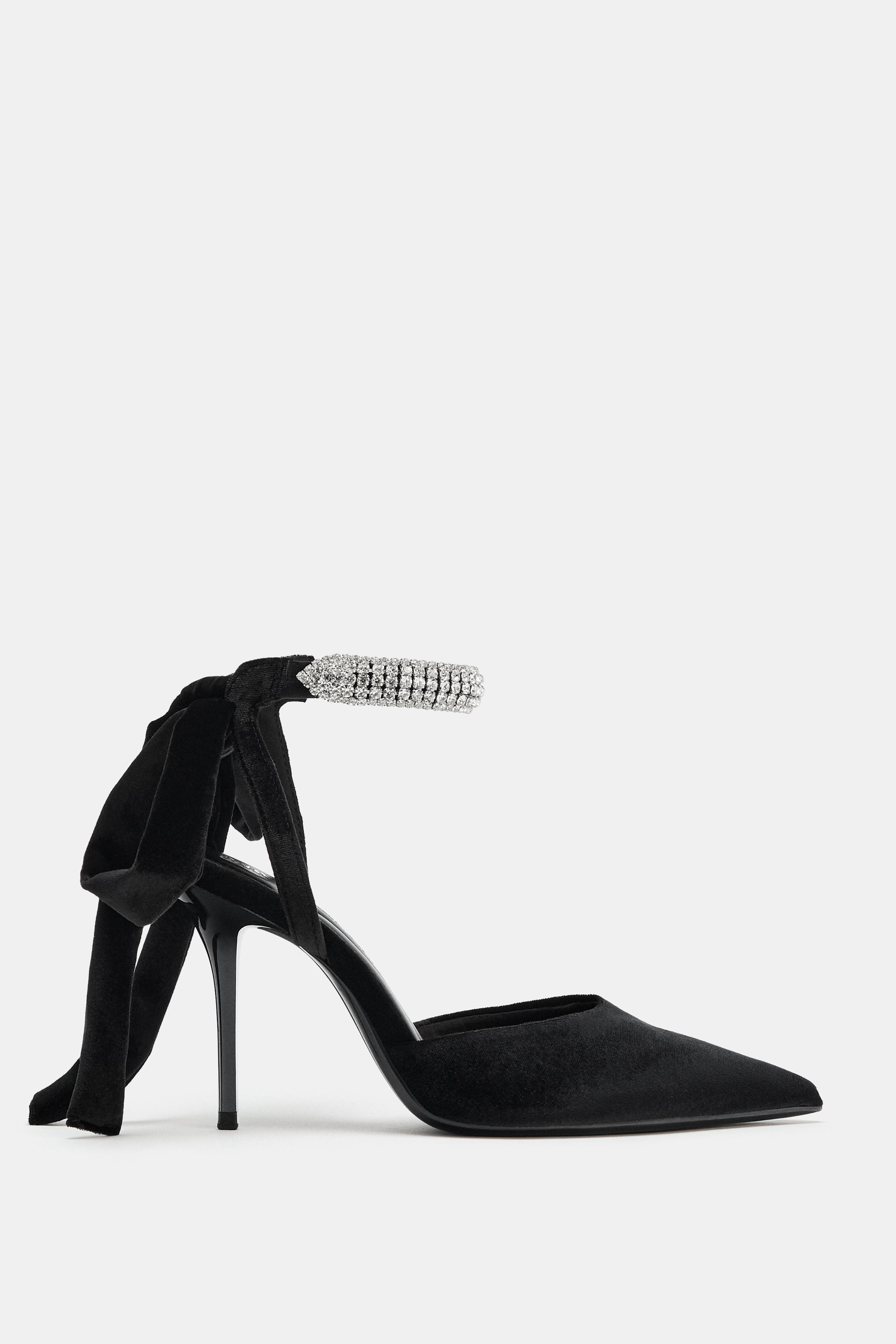 SPARKLY SLINGBACK HEELS | Zara US