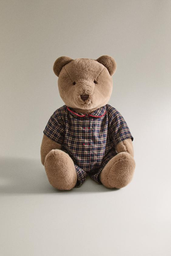 CHILDREN'S CHRISTMAS BEAR SOFT TOY (60 CM) | Zara UK