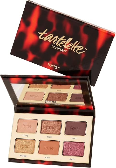 Amazon.com: tarte tartelette toasted mini Amazonian clay palette – Eyeshadow Palette with Shimm... | Amazon (US)