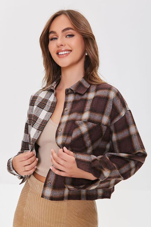 Reworked Plaid Flannel Shirt | Forever 21 | Forever 21 (US)