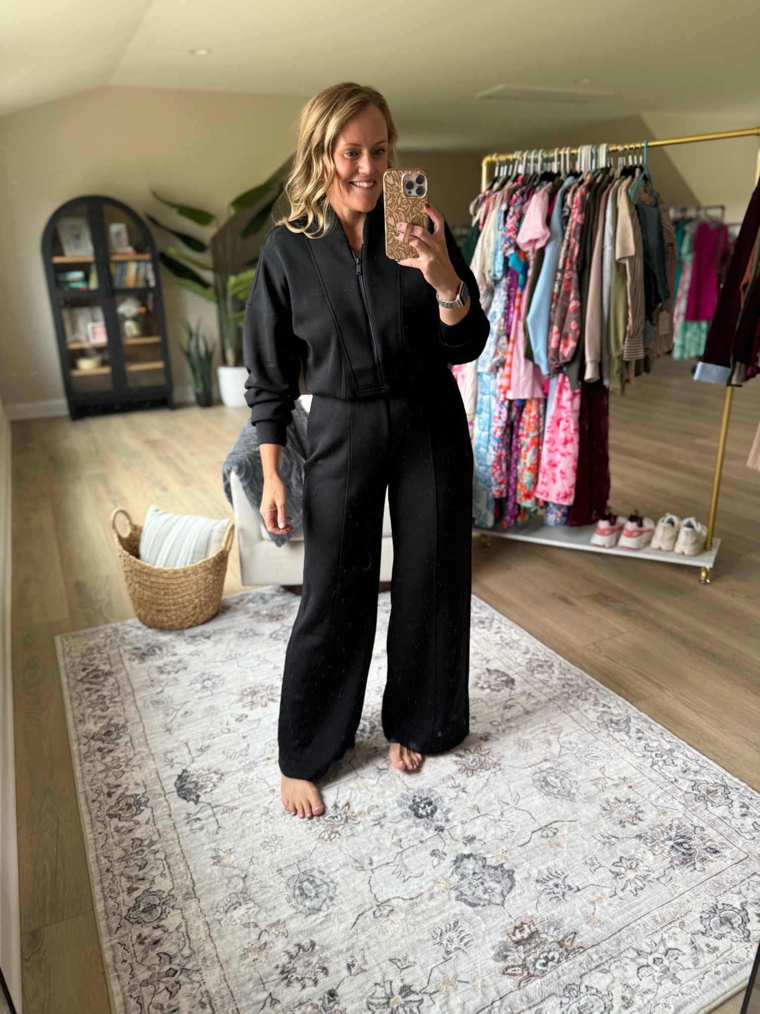 New arrivals 
Spanx 
Jumpsuit
Fall outfits 
Fall casual outfits 
Fits TTS, wearing medium