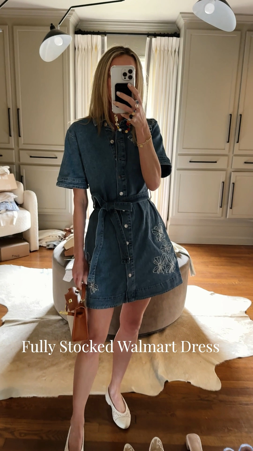 It’s stocked and so good. Quality and fit are awesome. Embroidered details! 