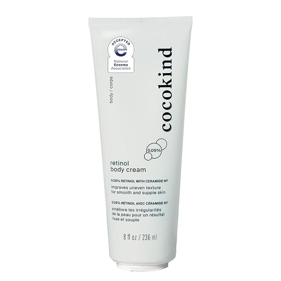 Cocokind Retinol Body Cream, Youthful Body Skin Treatment for all Skin Types, Fragrance Free, Cru... | Amazon (US)