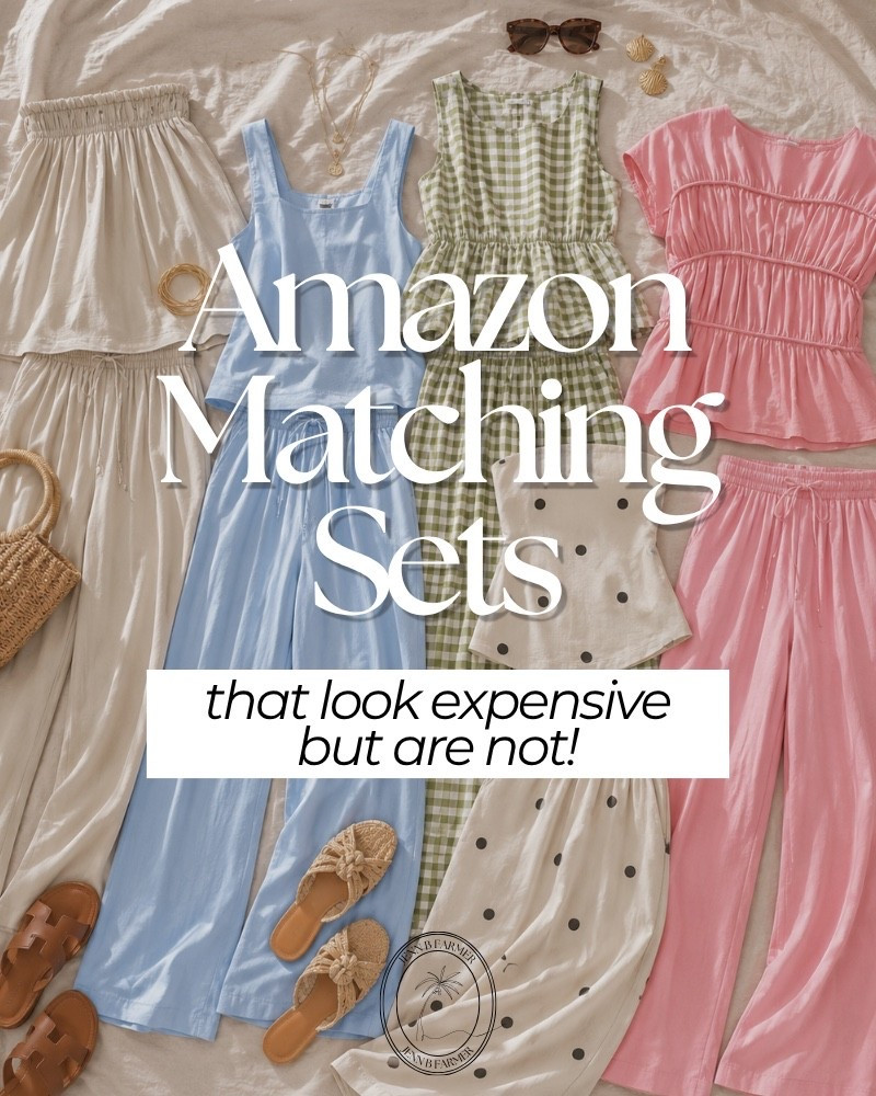 These matching sets come in every color - and are under $50!


Amazon style, amazon matching sets, summer style, look for less, trendy style, linen matching set, under $50, mom outfit

#LTKmomlife #LTKootd #LTKSeasonal