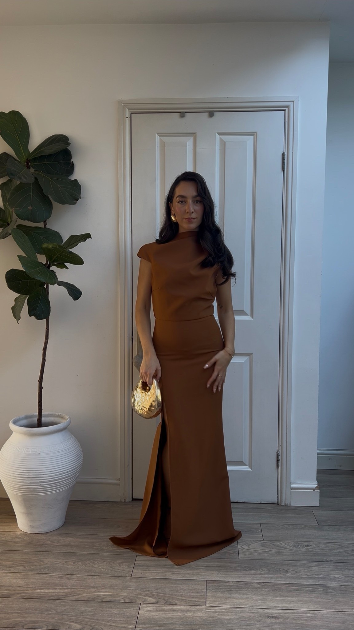 Brown wedding guest dress for autumn, asos

#LTKautumn #LTKpartywear #LTKdresses
