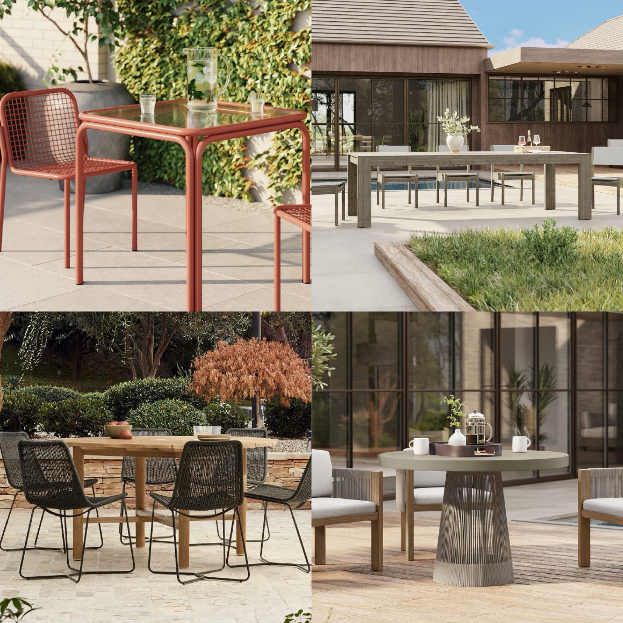 Extra 20% off outdoor dining tables with code EXTEA20 at West Elm. 

#LTKSeasonal #LTKHome #LTKSaleAlert