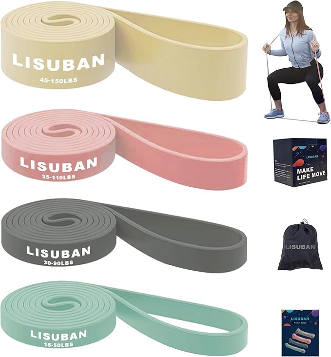 Pull Up Bands, Exercise Bands Resistance, Resistance Bands, Pull Up Assistance Bands, Workout Ban... | Amazon (US)