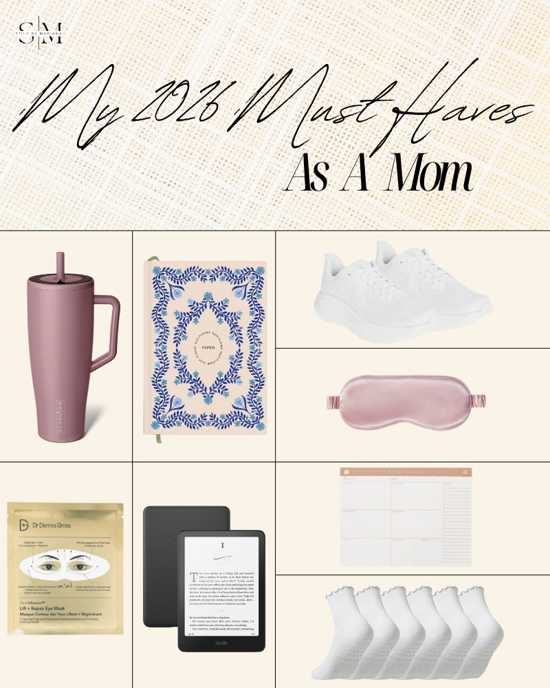  My 2026 mom must-haves 🤍
These are the everyday essentials I truly use on repeat — from my favorite BrüMate water bottle (keeps me hydrated all day) to my go-to planner + weekly desk pad that keep mom life organized. Adding in a silk eye mask for better sleep, Pilates socks I love, comfortable running sneakers, and my Kindle for quiet moments when I get them. Simple things that make daily life feel easier and more intentional.

 

#LTKSeasonal #LTKselfcare #LTKmomlife