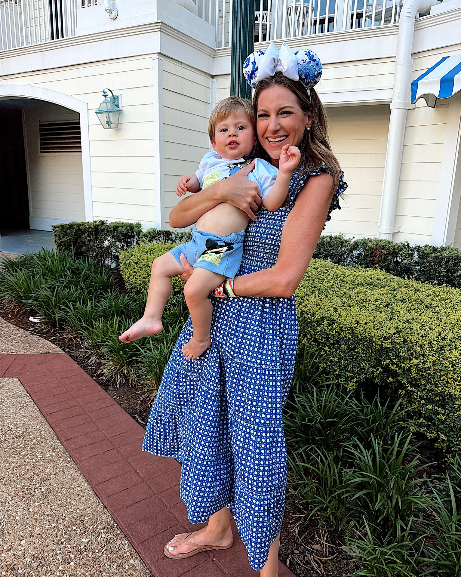 Mommy and Storm Disney resort ootds! I’m in a small Ellie nap dress, ears by Eden, sandals and accessories - fits tts. Storm’s outfit is all Amazon!

#LTKKids #LTKTravel #LTKootd