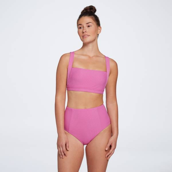 CALIA Women's Ribbed Bikini Top | DICK'S Sporting Goods | Dick's Sporting Goods