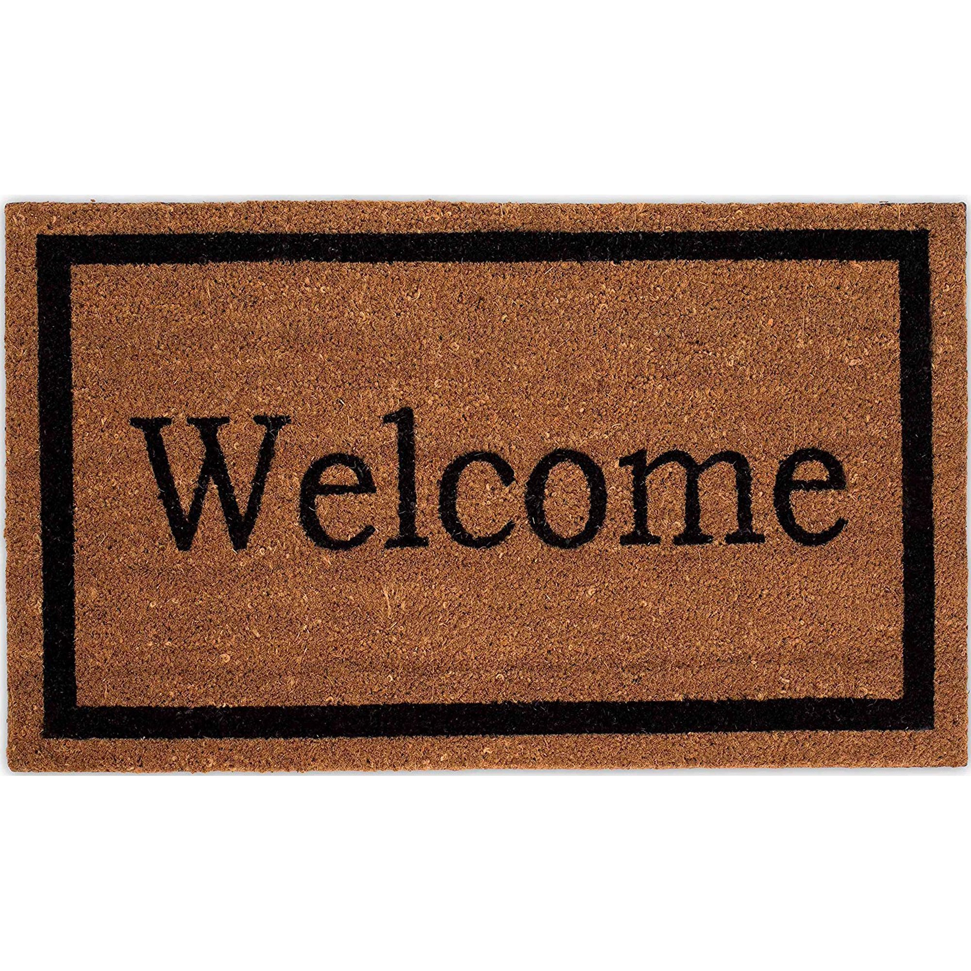 BirdRock Home Welcome Coir Doormat - 18 x 30" | Walmart (US)
