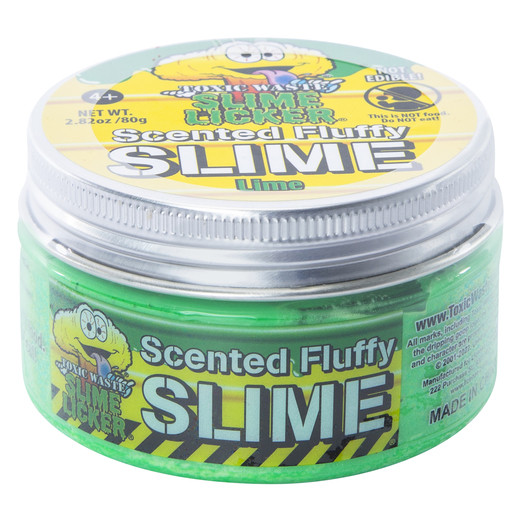 toxic waste® slime licker® scented fluffy slime 2.82oz | Five Below