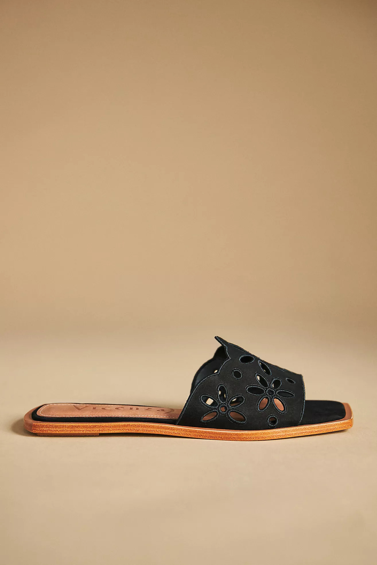 Vicenza Floral Cut-Out Sandals | Anthropologie (US)