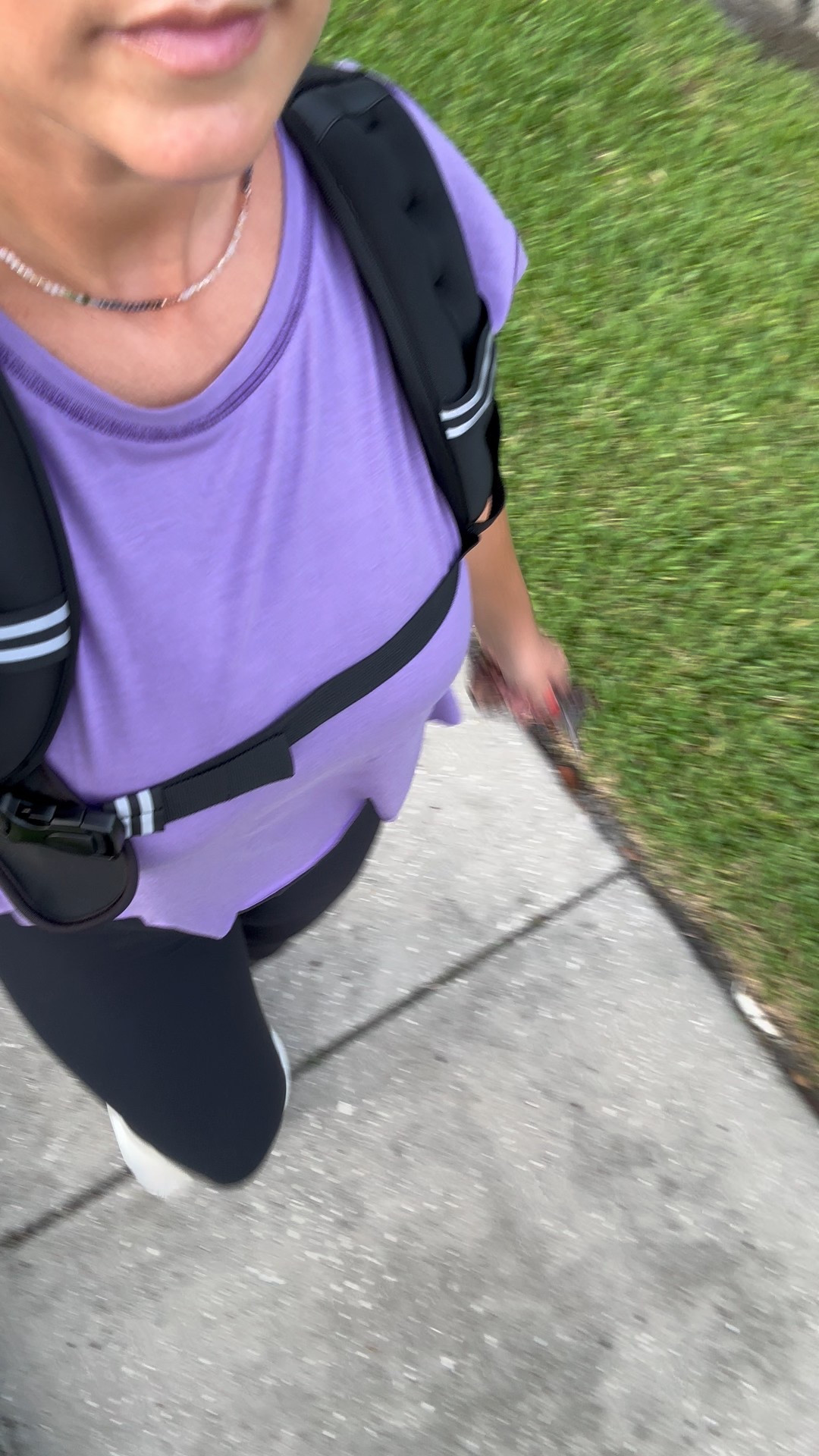 Walking without my children, bikes & scooters is amazing! Love my weighted vest & this top 👏🏼👏🏼

#LTKActive #LTKStyleTip #LTKMidsize