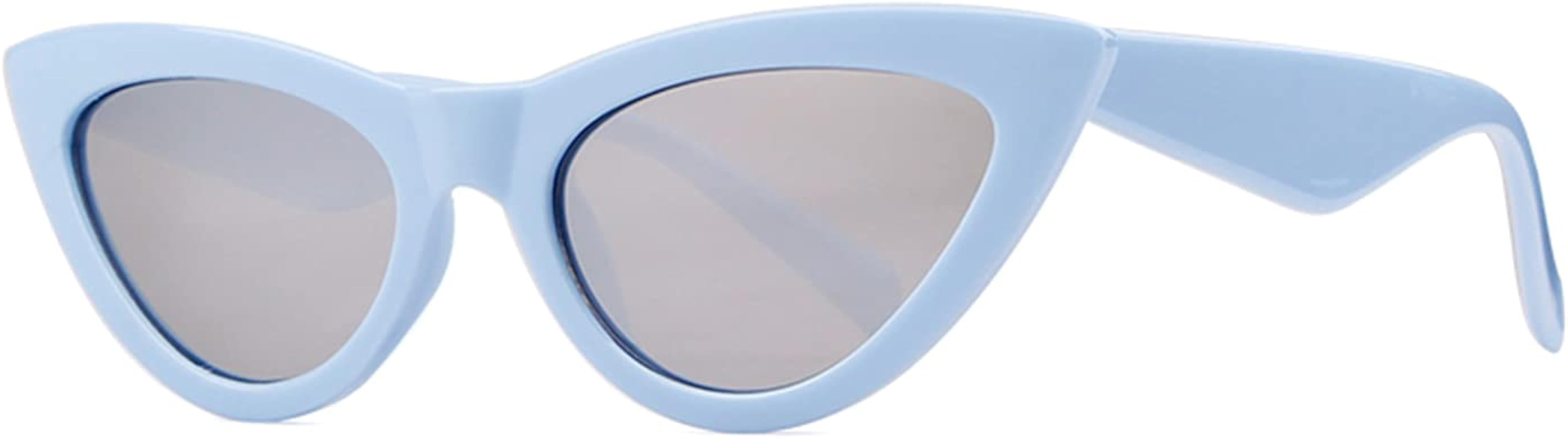 ADE WU Classic Cat Eye Sunglasses For Women Retro Vintage Cateye Sun Glasses UV400 Protection | Amazon (US)