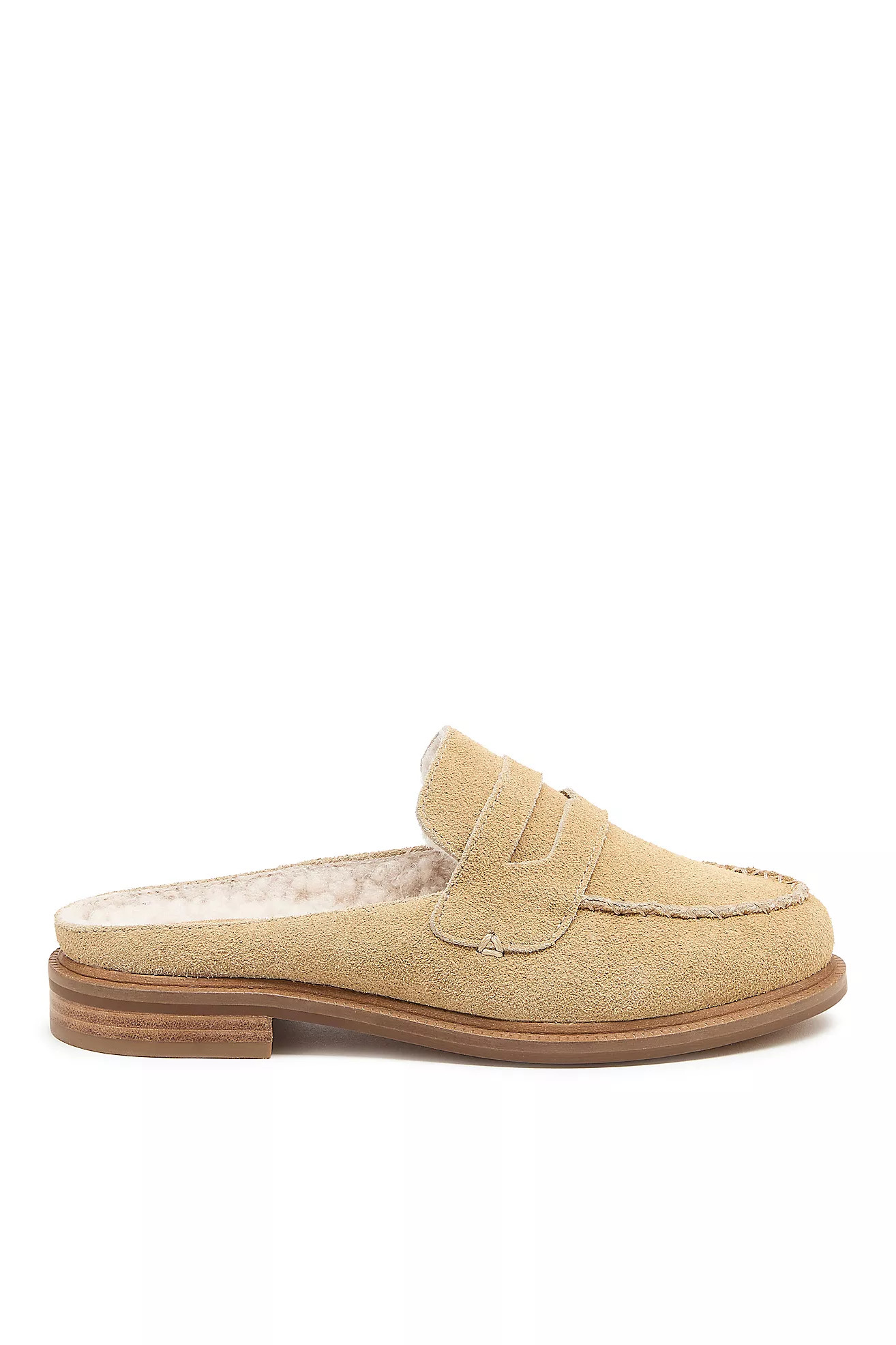 Kelsi Dagger Brooklyn Faux Fur Lock Loafer Mules | Anthropologie (US)