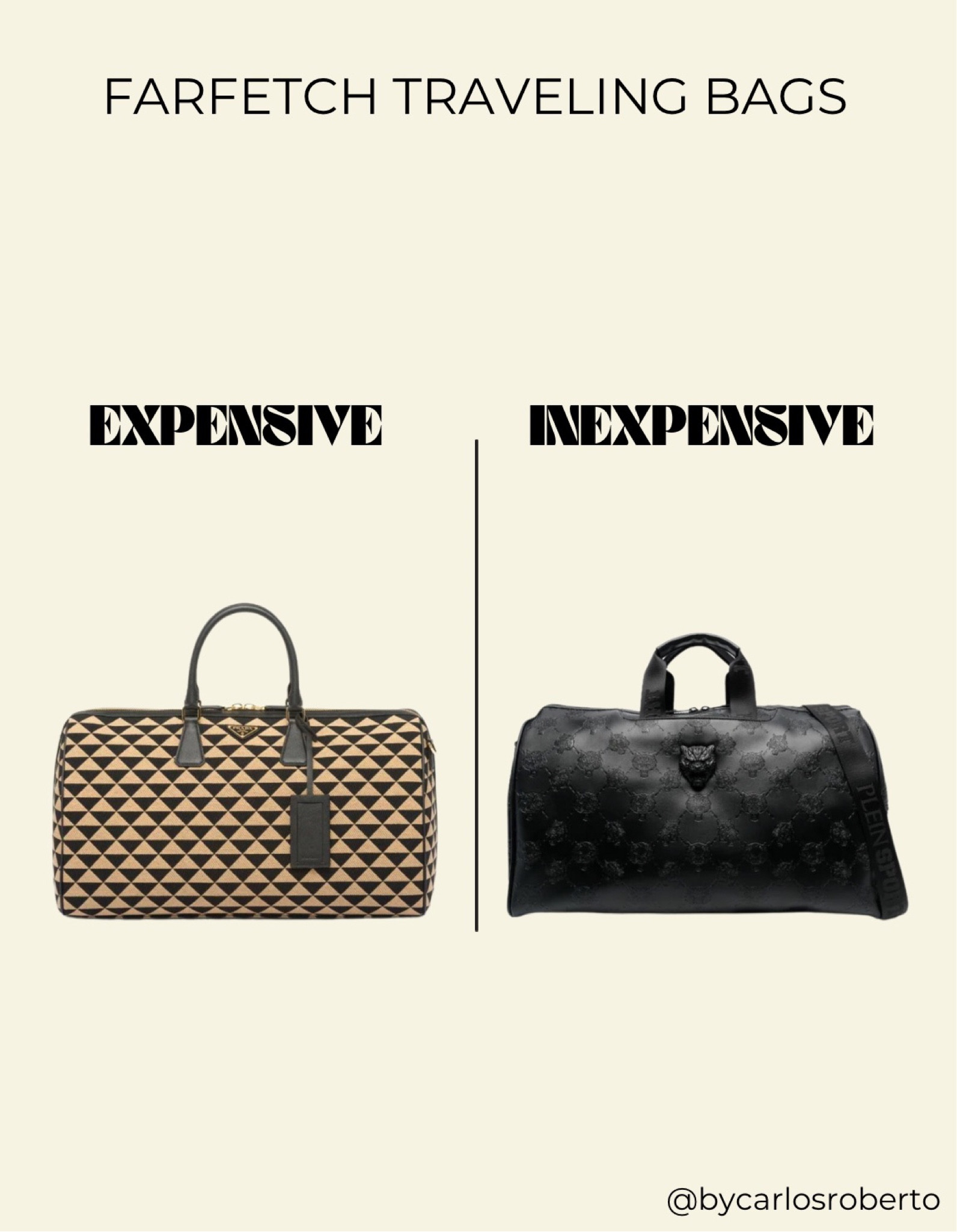 Farfetch traveling bags expensive - inexpensive dupes | Prada vs Plein Sport | bags for men | designer bag

#LTKstyletip
#LTKFitness

#LTKitbag #LTKtravel #LTKmens