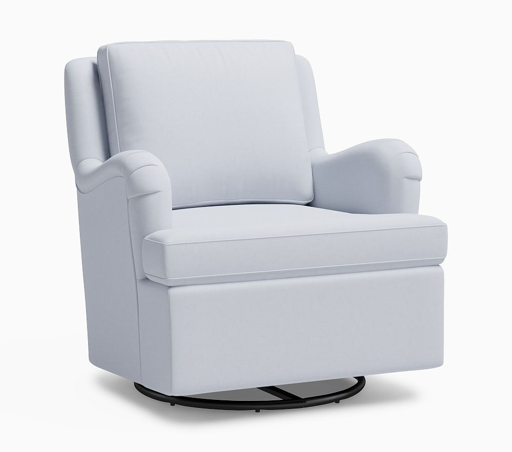 Chris Loves Julia Swivel Glider | Pottery Barn Kids