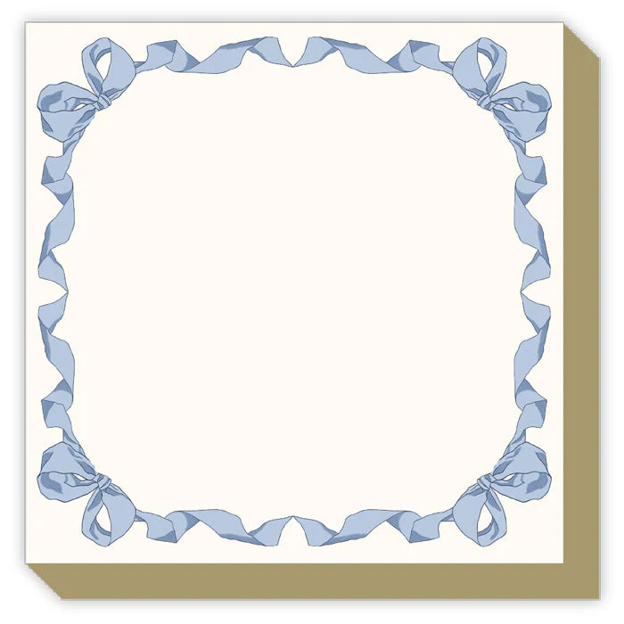 Caitlin Wilson French Blue Ribbon Luxe Pad | Rosanne Beck Collections